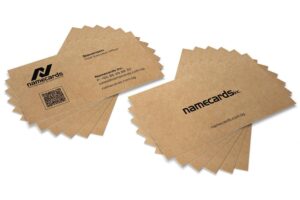 Kraft Name Cards