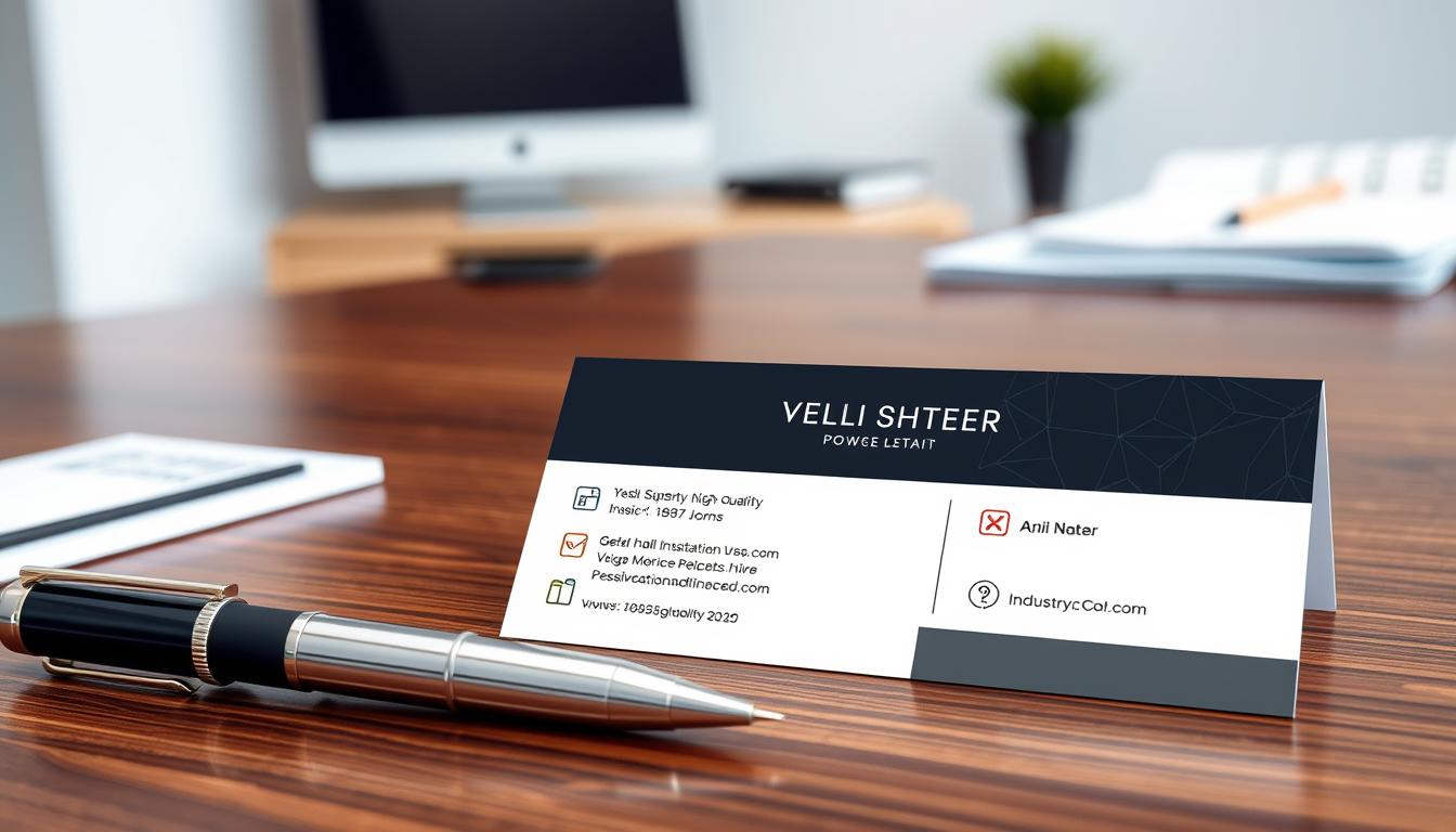 Best Practices for Designing Industry-Specific Name Cards