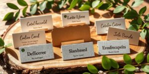 Eco-Friendly Name Cards: Sustainable Options for Your Business