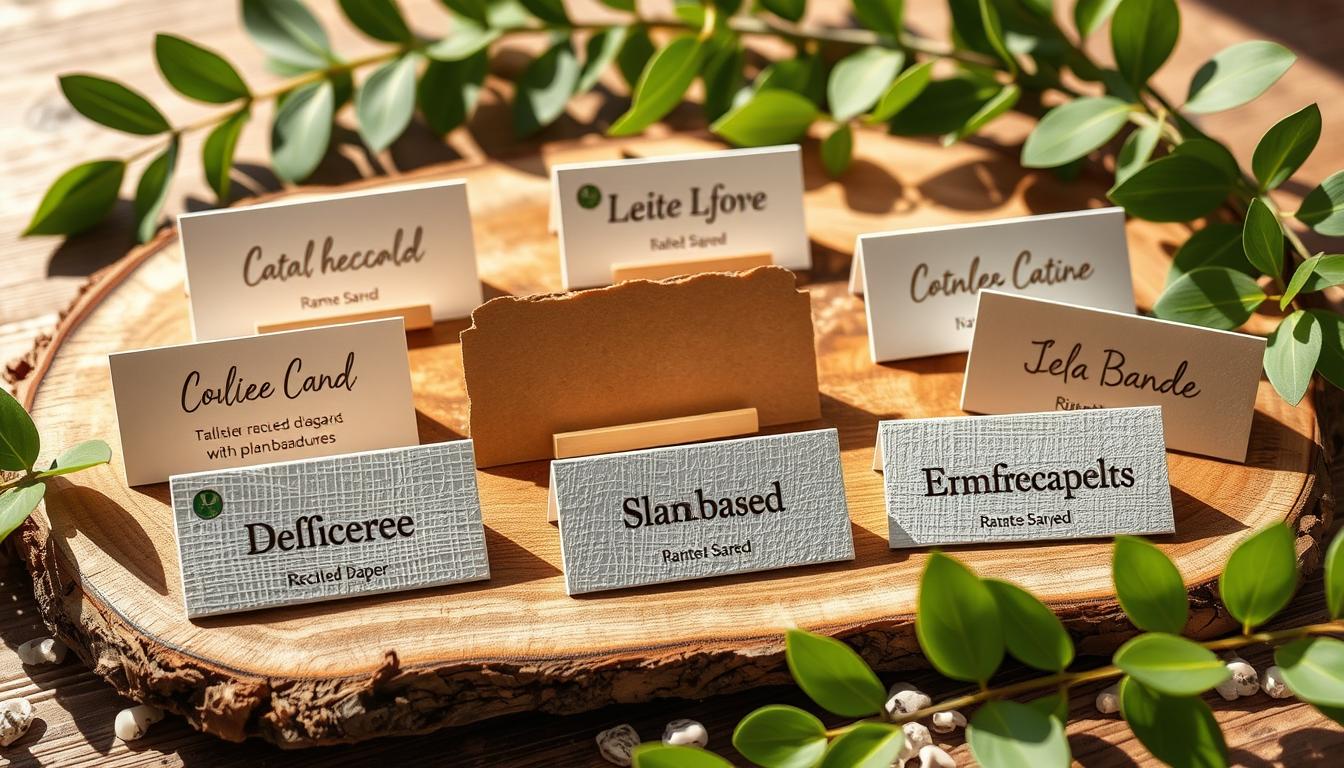 Eco-Friendly Name Cards: Sustainable Options for Your Business