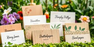 Exploring Eco-Friendly Materials for Sustainable Name Cards