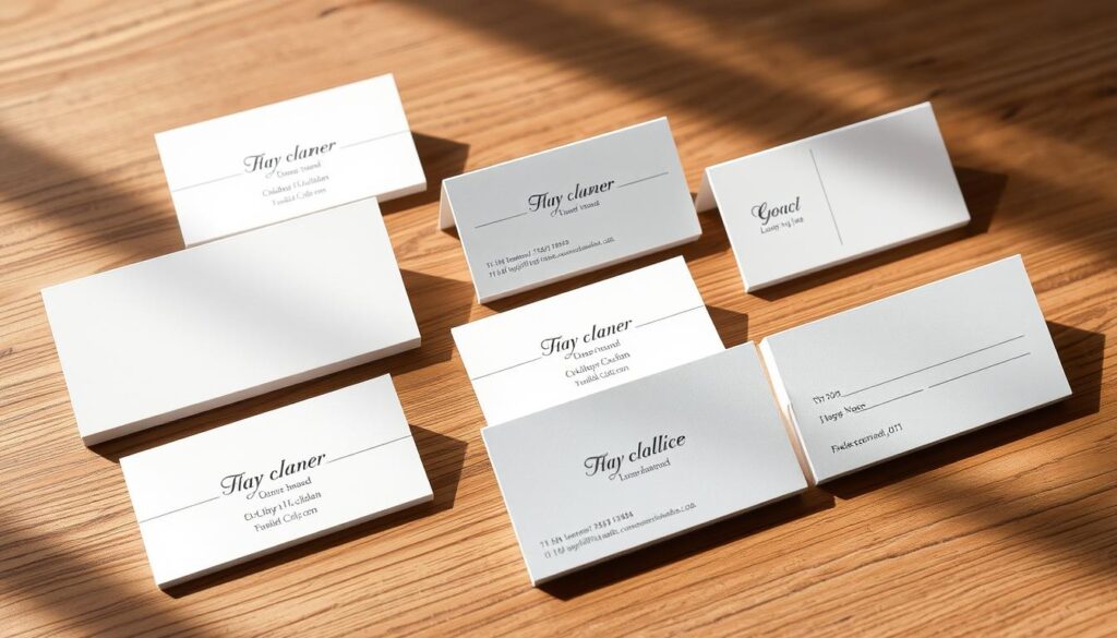 Minimalist Name Card Designs: Top 2024 Business Trends