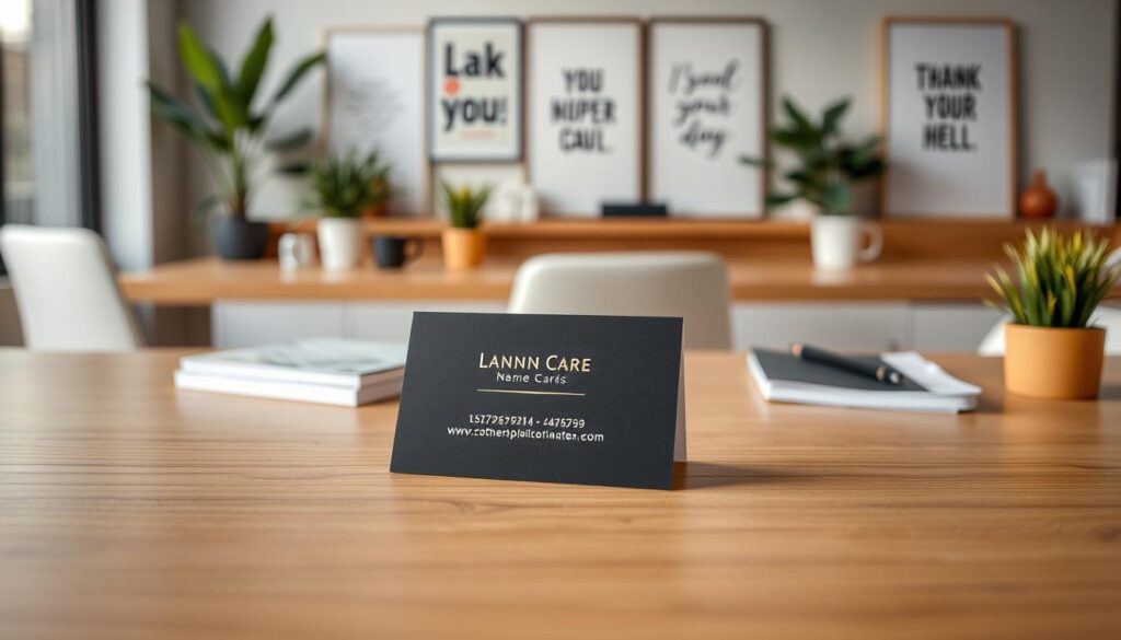 Professional branding with name card design