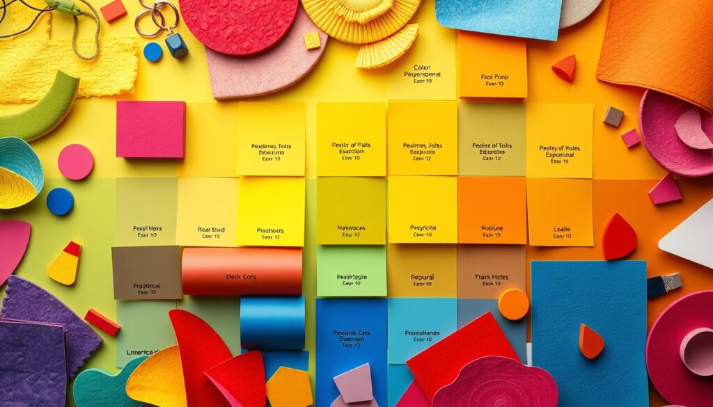 The Psychology of Colors in Name Card Design