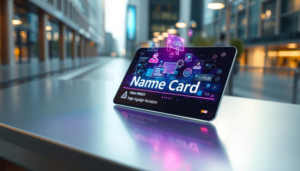 The Role of Augmented Reality in Modern Name Cards