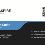 agile leader name card design 2