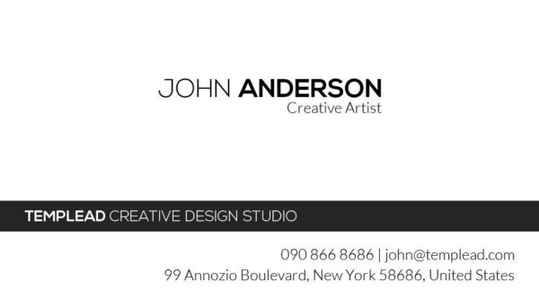 artistic flair personal name card design 4