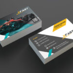 auto repair service name card design 1