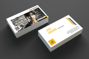 bold identity personal name card design 1