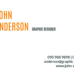 bold identity personal name card design 4