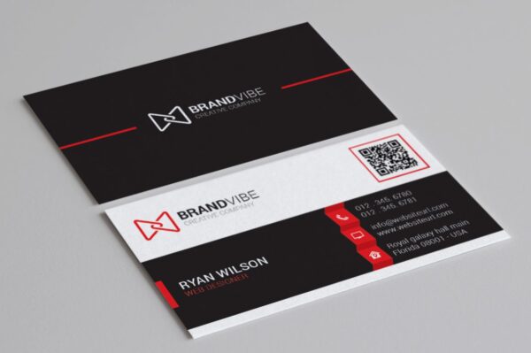 brand architect name card design 1