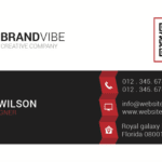 brand architect name card design 2