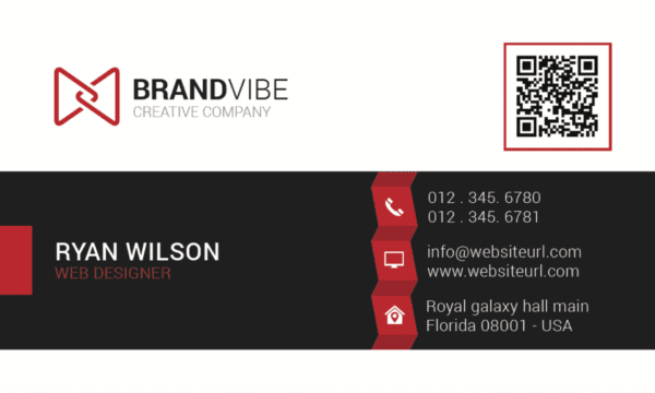 brand architect name card design 2