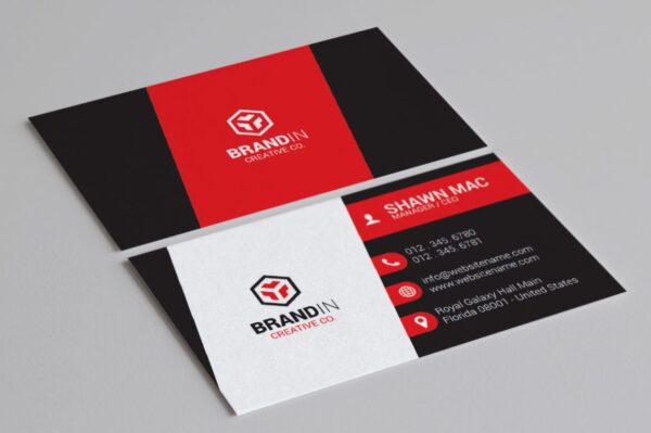 branding expert name card design 1