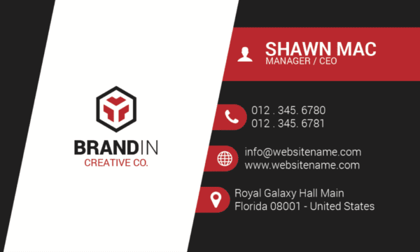 branding expert name card design 2