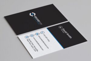 business consultant name card design 1