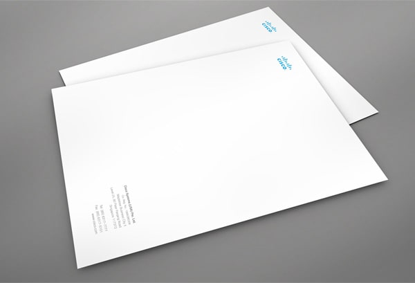 cisco letterhead