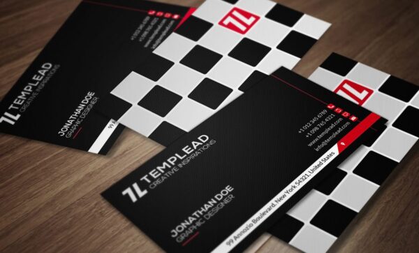 contemporary professional name card design 4