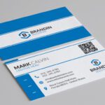 corporate alliance name card design 1