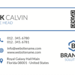 corporate alliance name card design 2