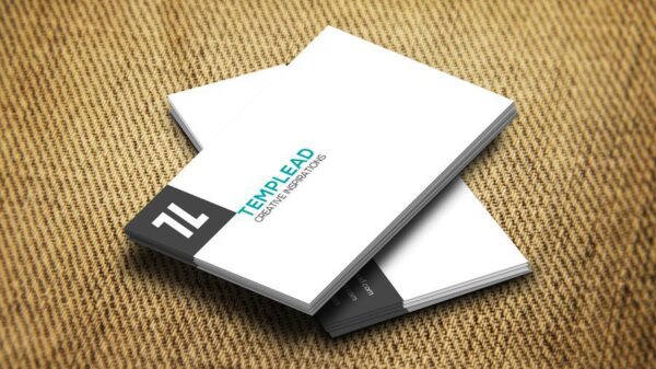 corporate charm name card design 2