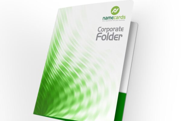 Corporate Folders Open View