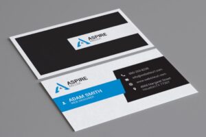 corporate outreach name card design 1