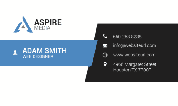 corporate outreach name card design 2