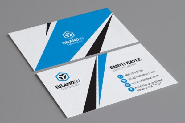 corporate synergy name card design 1