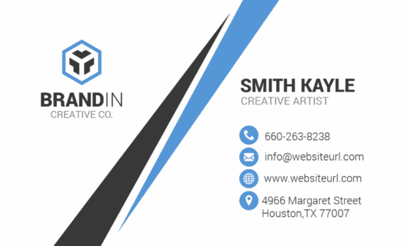 corporate synergy name card design 2