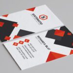 corporate talent name card design 1