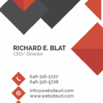 corporate talent name card design 2