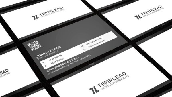 distinctive corporate name card design 3