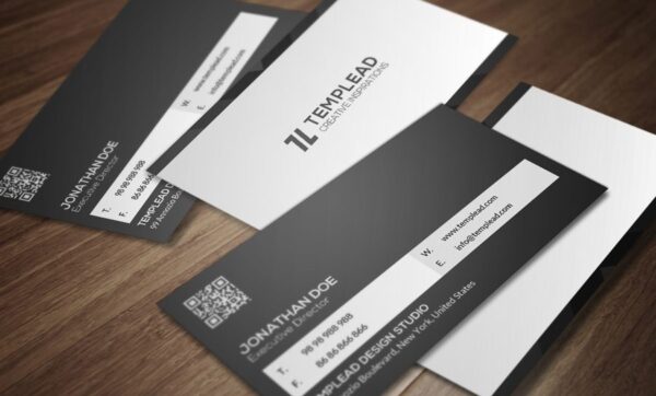 distinctive corporate name card design 4