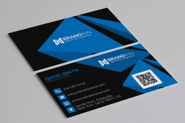 dynamic flair name card design 1