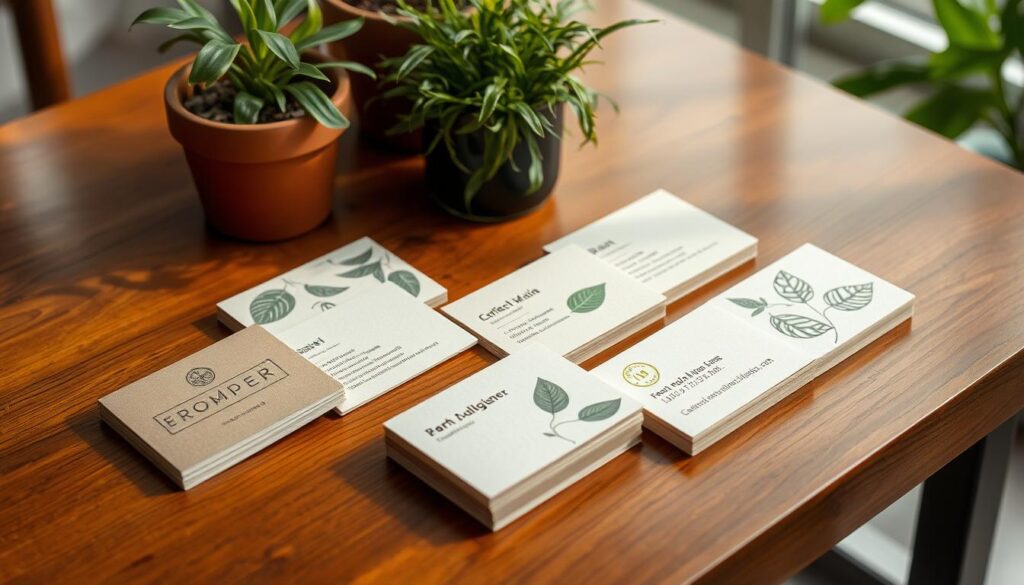 eco-friendly business cards