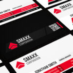 elite networker name card design 3