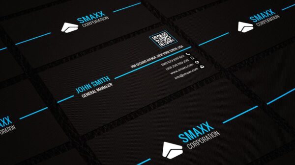 executive elite name card design 3