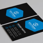 executive pro name card design 1