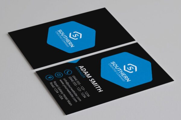 executive pro name card design 1