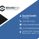 executive pro name card design 2