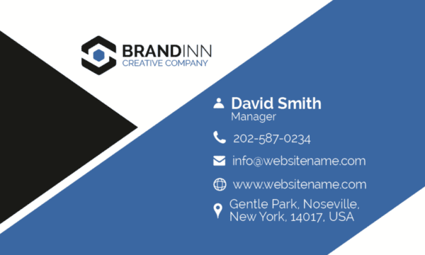 executive pro name card design 2