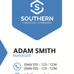 executive pro name card design 5