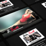 fashion photographer name card design 3