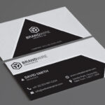 financial advisor name card design 1