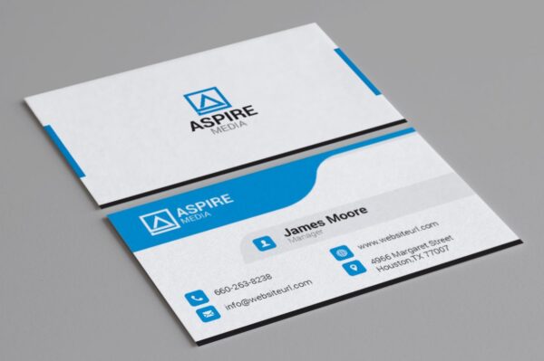 global consultant name card design 1