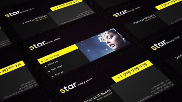 graphic artist business card template 3