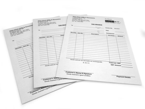 invoice books printing 1