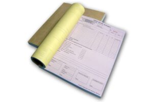 invoice books printing