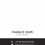 it consultant name card design 2